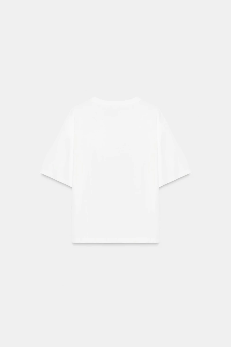 VOLUMINOUS FLOWER T-SHIRT