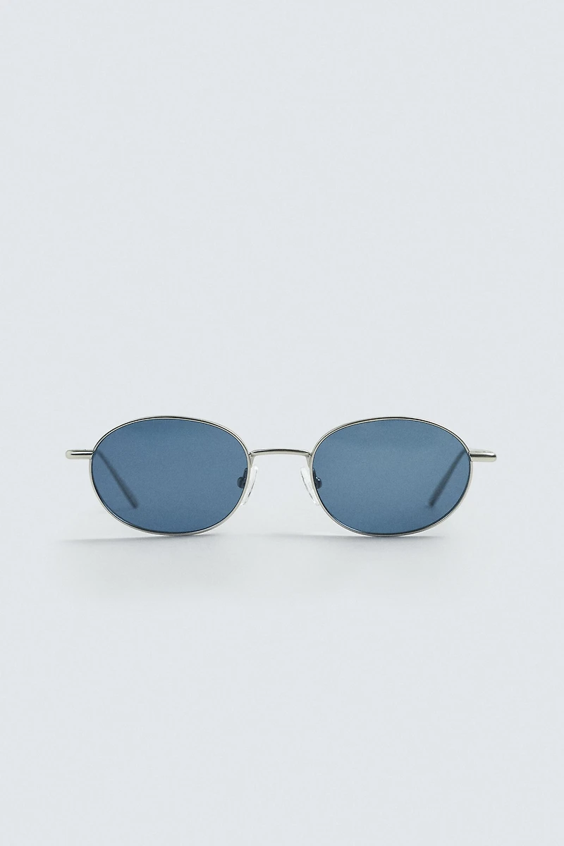 OVAL METAL SUNGLASSES