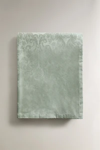 RESIN-COATED COTTON TABLECLOTH