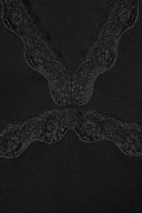 COMBINED LACE TOP