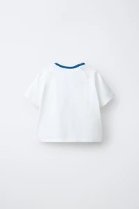 SURF DOG PRINT T-SHIRT