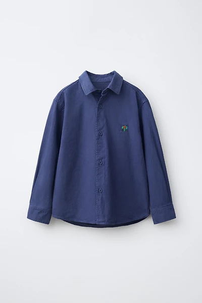 EMBROIDERED DETAIL SHIRT