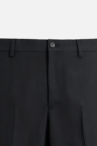 HERRINGBONE SUIT PANTS