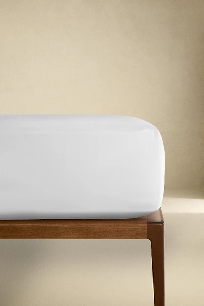 DRAP-HOUSSE PERCALE DE COTON | 40 CM HAUT (200 FILS)