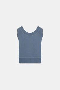 BOAT NECK TOP