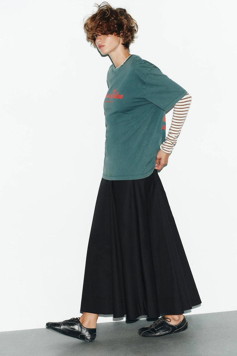TEXT PRINT T-SHIRT