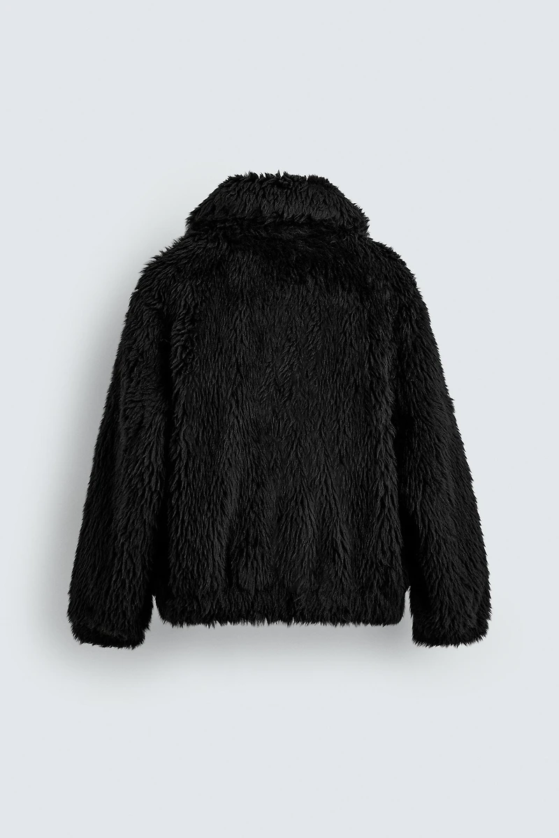 VESTE EFFET FOURRURE HARRY LAMBERT FOR ZARA X DISNEY