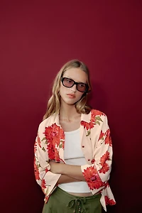 FLORAL PRINT SHIRT