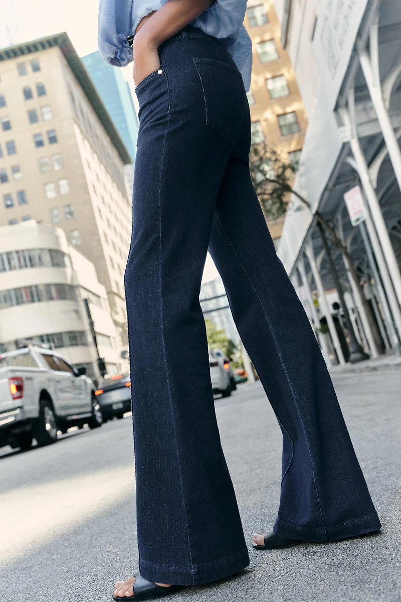 Z1975 FLARED PINCH-SEAM PANTS