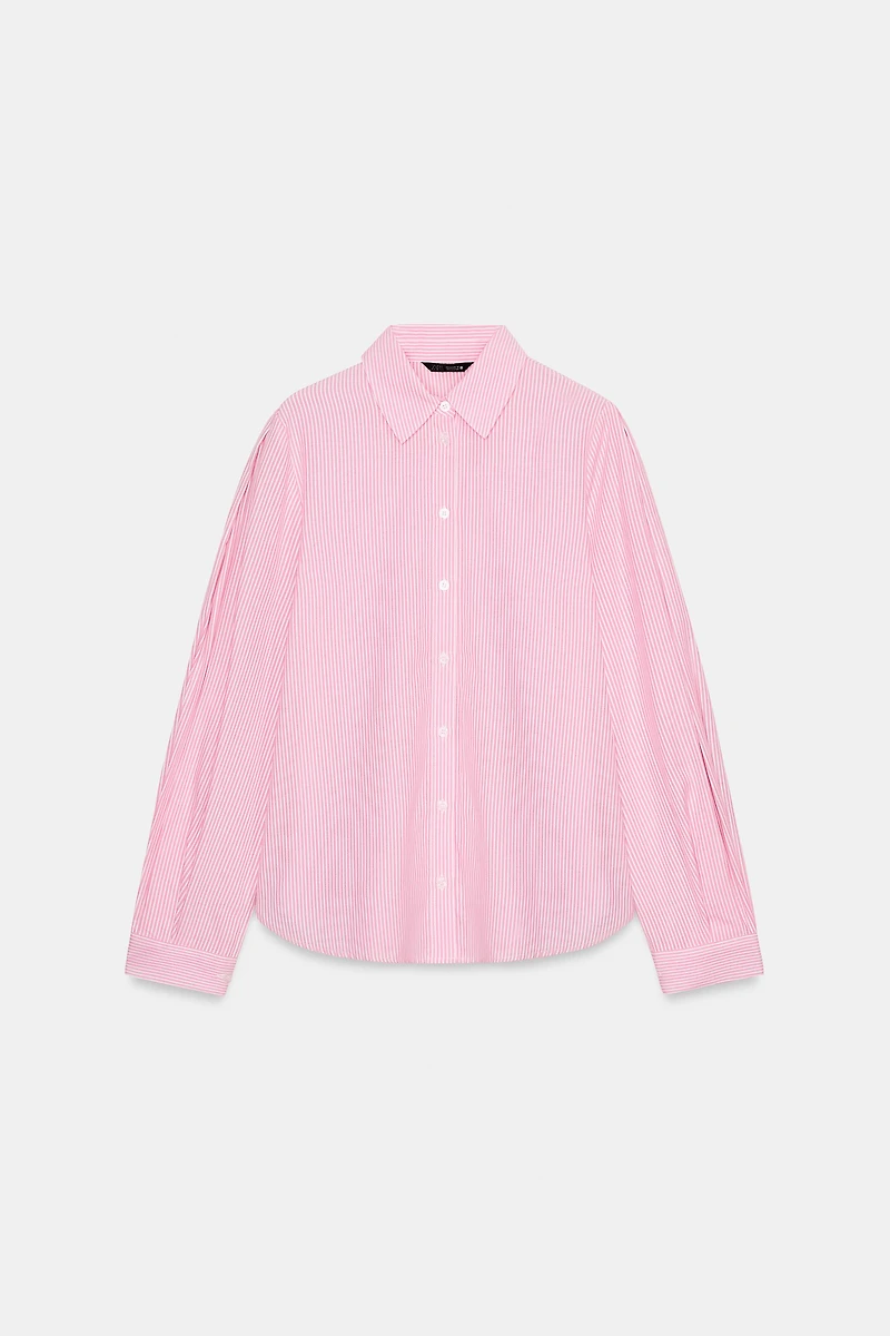 STRIPED COTTON SHIRT