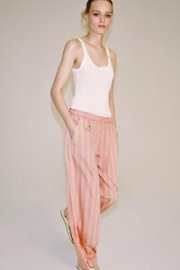 ZW COLLECTION STRIPED BALLOON PANTS