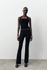 STRETCH HALTER TOP