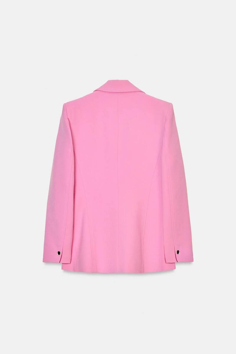 TAILORED BLAZER WITH SHOULDER PADS