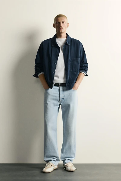 STRAIGHT ANKLE FIT JEANS
