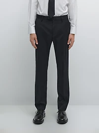 Pantalon de costume 100 % laine