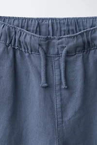 PANTALON FLUIDE AVEC LIN