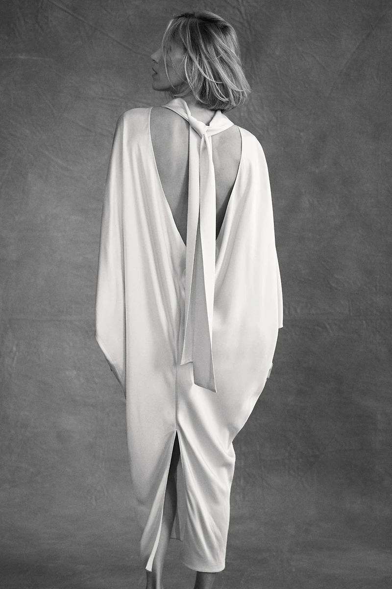 SATIN EFFECT TUNIC ZW COLLECTION LIMITED EDITION