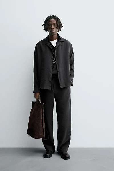 RELAXED FIT FLOWY PANTS