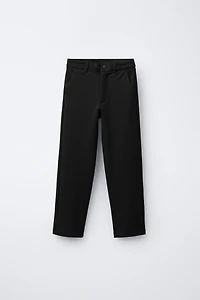 RIBBED WAIST PANTS