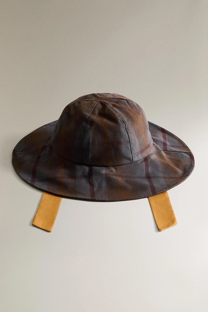 CHAPEAU ENFANT CARREAUX TARTAN