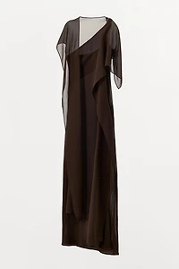ROBE ASYMÉTRIQUE CAPE LIMITED EDITION