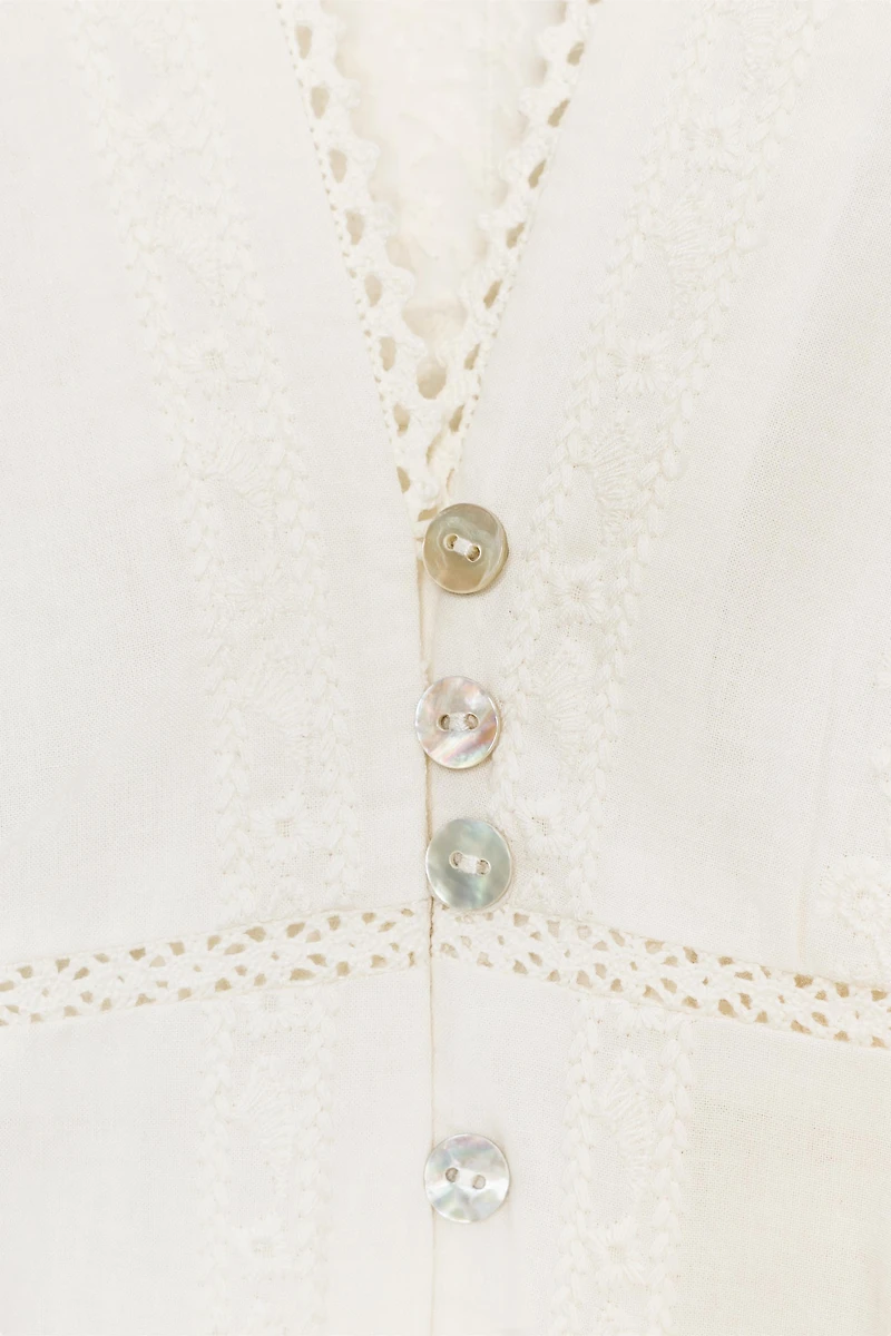 BLOUSE ROMANTIQUE BRODERIES