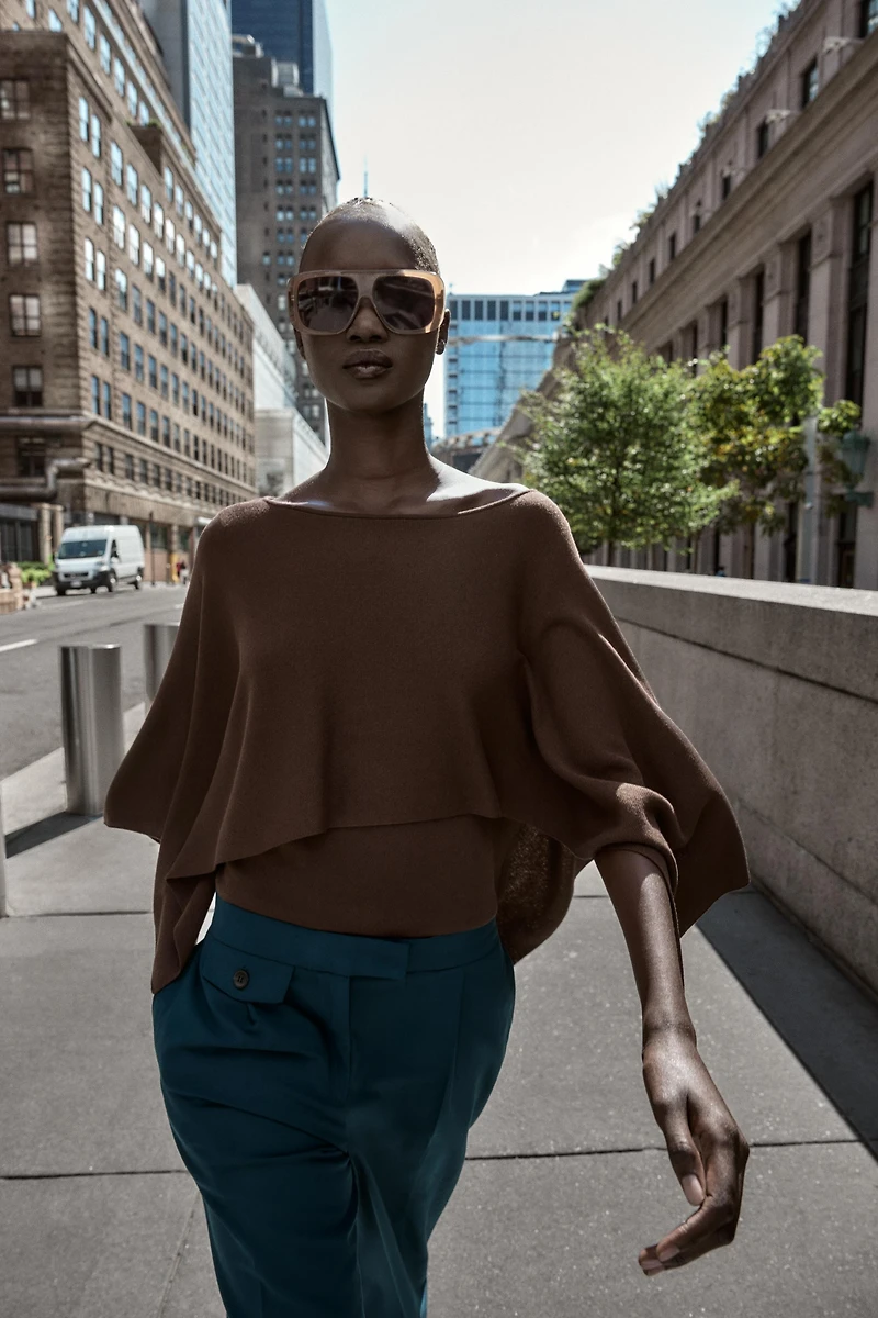 PANTALON LARGE PINCES