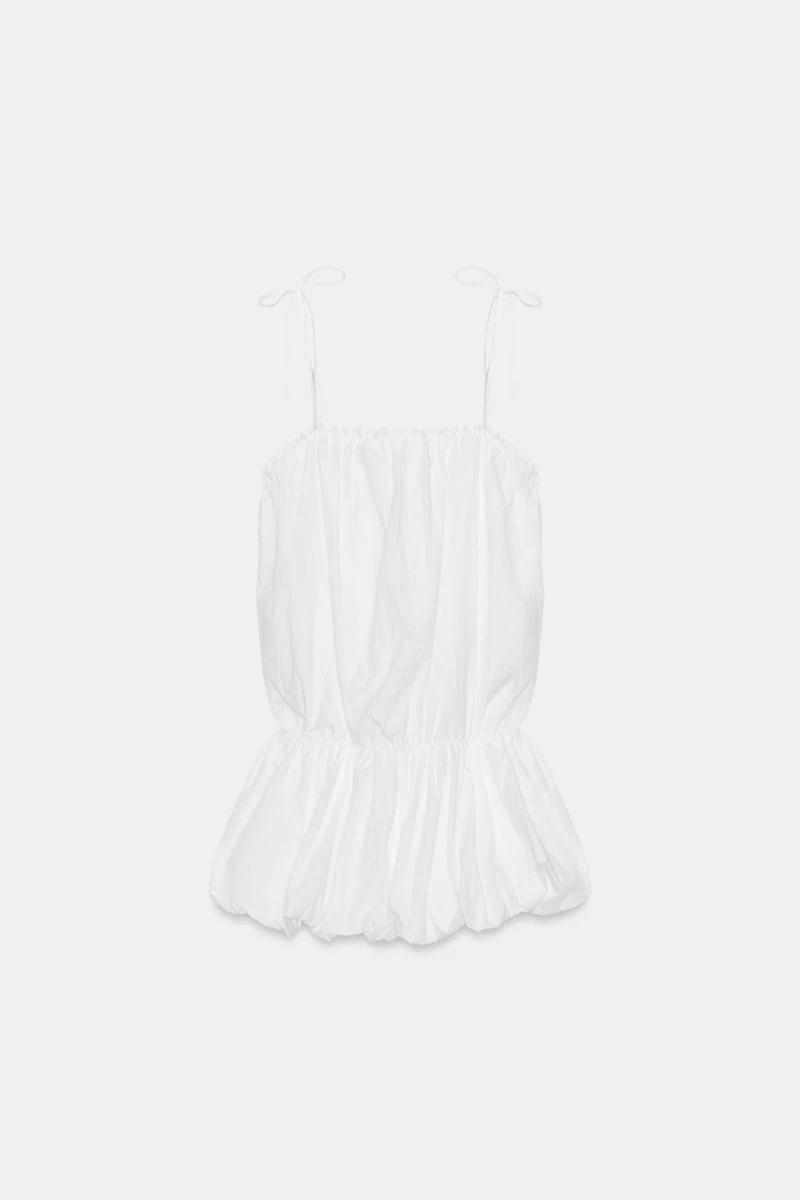 NYLON BALLOON DRESS