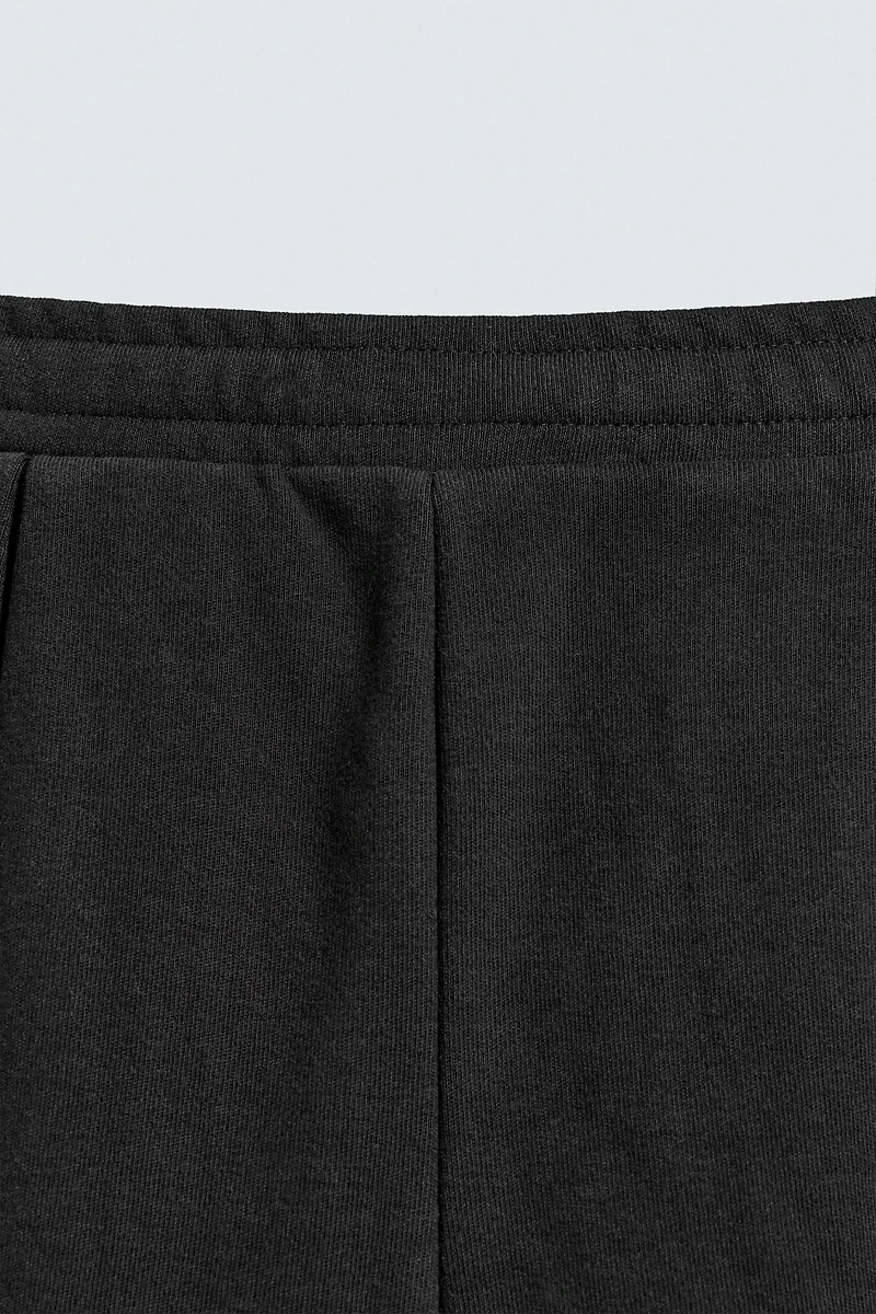 PANTALON DE JOGGING COUPE LARGE À PLIS