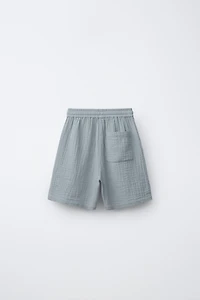 TEXTURED SHORTS