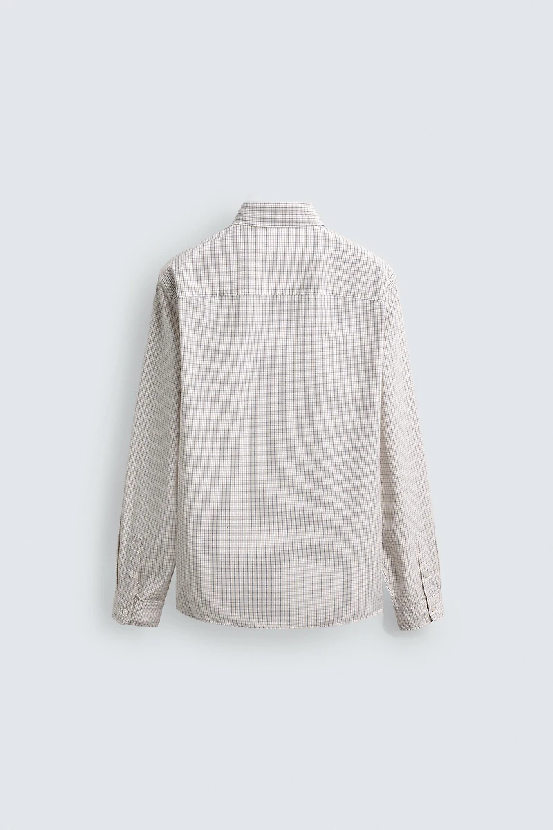 PLAID POCKET SHIRT