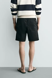TWILL RELAXED FIT SHORTS