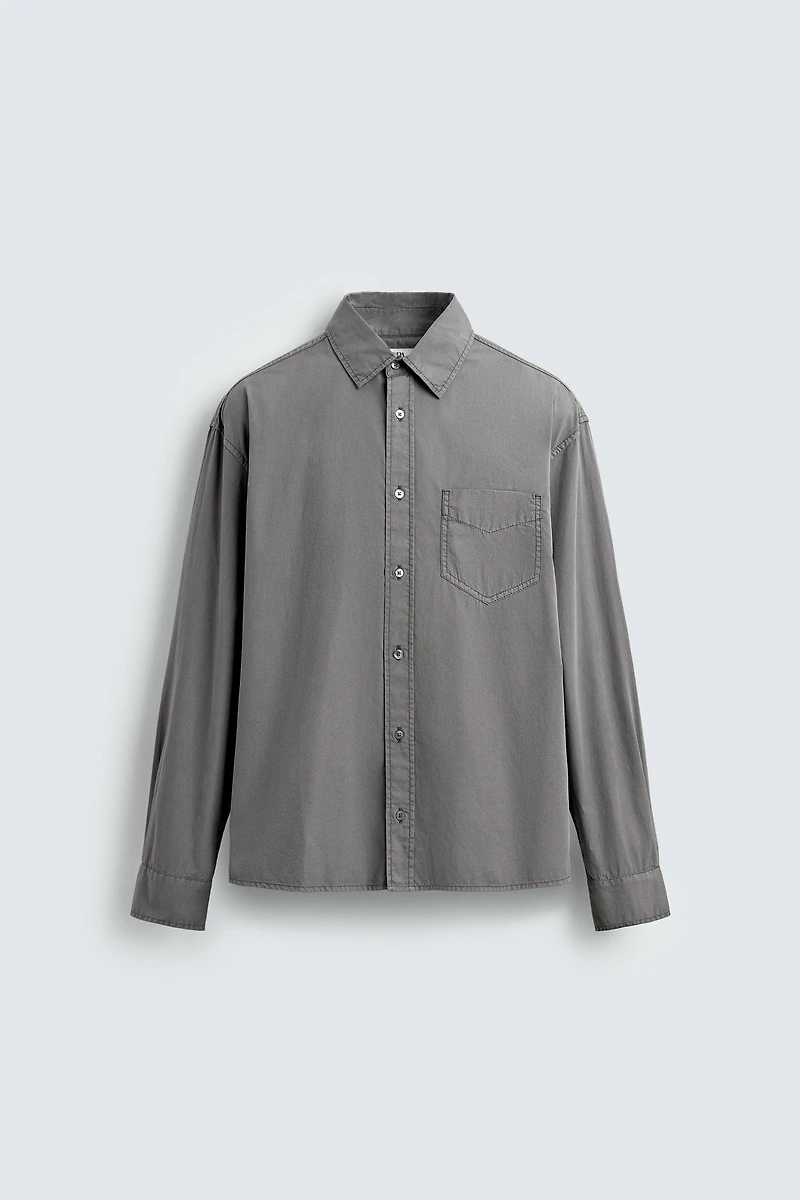 RELAXED FIT COTTON SHIRT