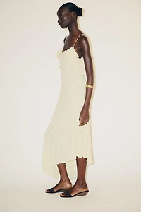 STUDDED LACE DRESS