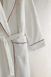 BATHROBE WITH PIPING (400 GXM²)