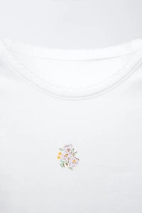 FIVE-PACK OF PATCHWORK BODYSUITS