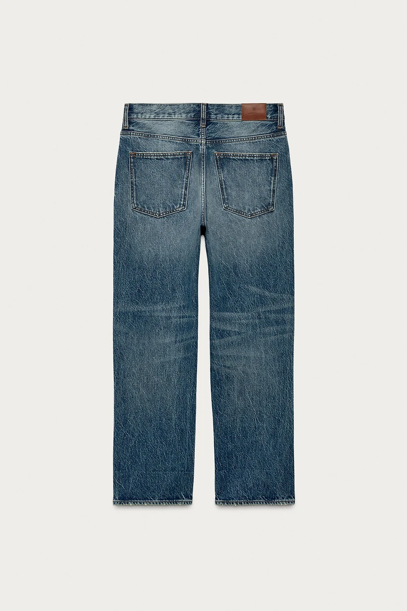 ZW COLLECTION LOW RISE ANKLE JEANS