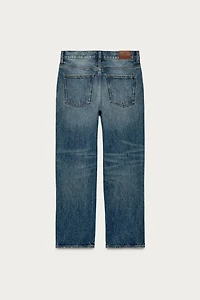ZW COLLECTION LOW RISE ANKLE JEANS