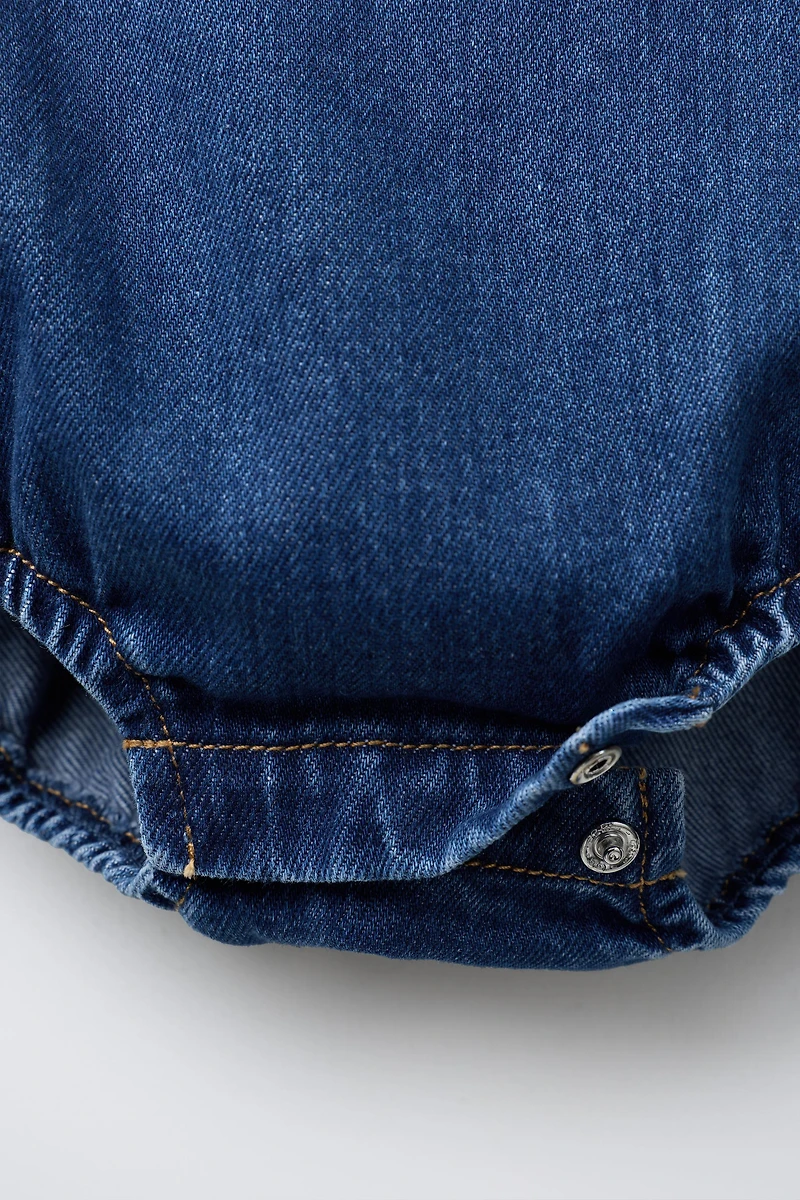 SOFT DENIM ROMPER