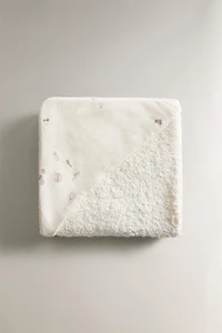 SERVIETTE DE BAIN À CAPUCHE BÉBÉ