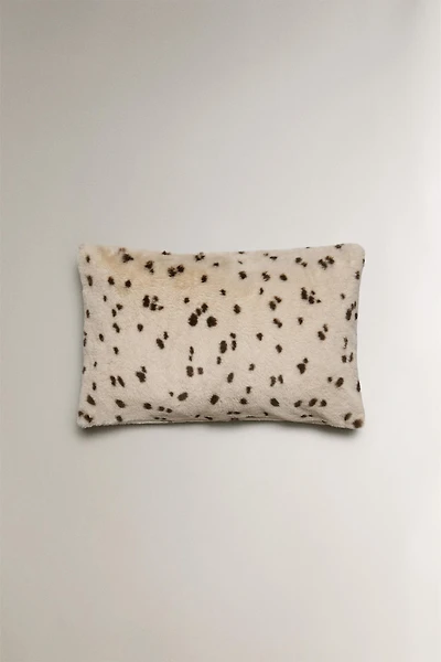 ANIMAL PRINT THROW PILLOW COVER