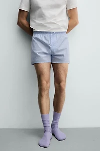 TWO-PACK OF COMBINATION POPLIN BOXERS
