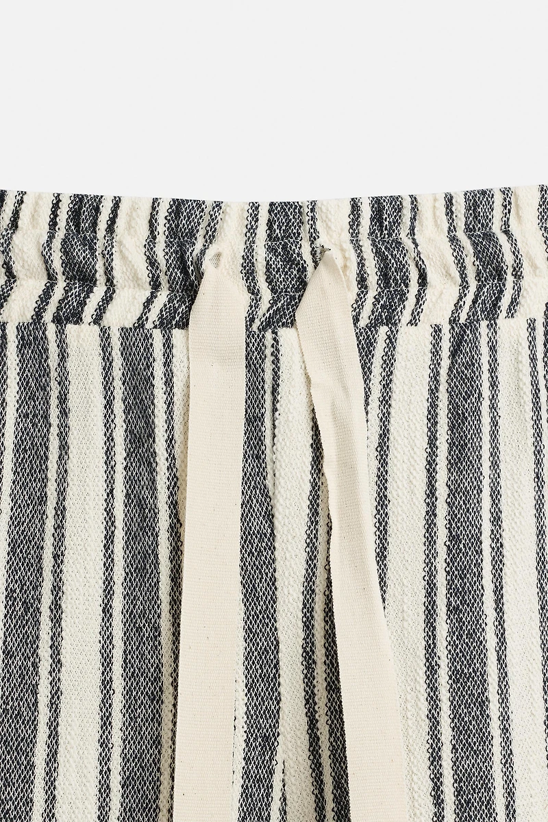 JACQUARD STRIPED PANTS