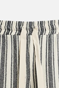 JACQUARD STRIPED PANTS