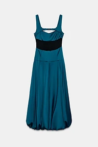 ROBE MI-LONGUE BOUFFANTE