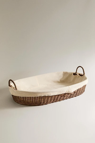 PANIER MATELAS À LANGER ROTIN