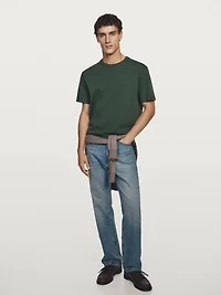 100% cotton short-sleeve T-shirt