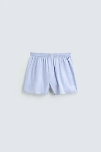 TWO-PACK OF COMBINATION POPLIN BOXERS