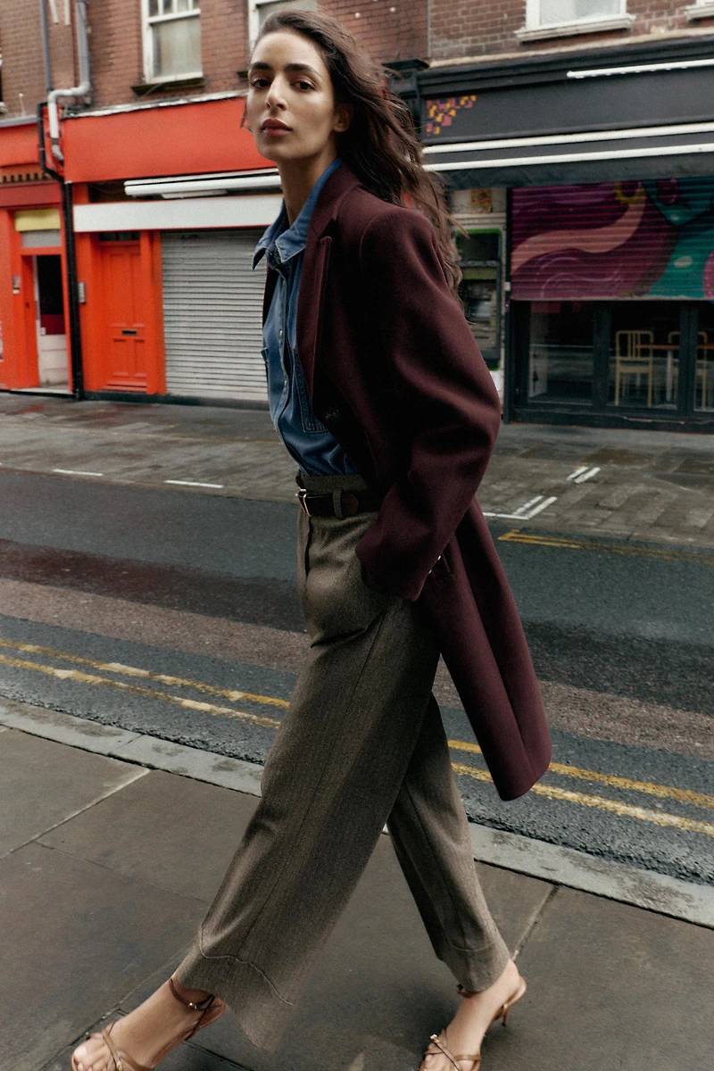 SOFT SHOULDER PAD COAT