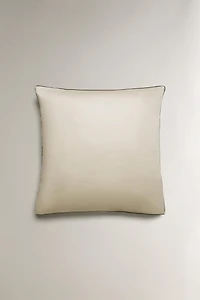 TAIE D’OREILLER SATIN PASSEPOIL